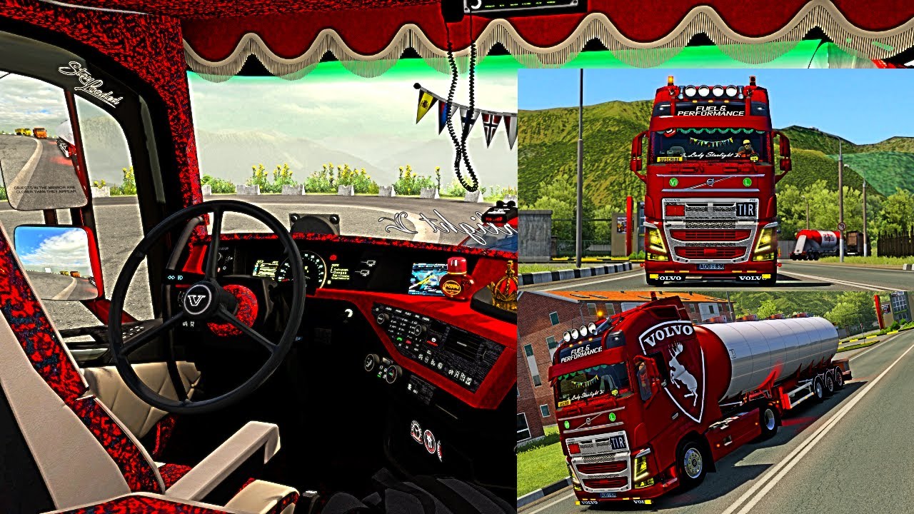 Euro Truck Simulator 2 Volvo FH4 CUSTOM TUNING MOD 1.38x YouTube