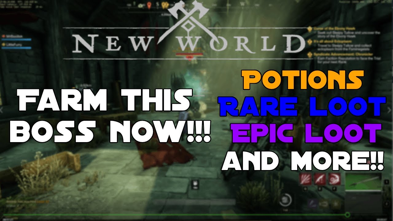 New World - Easy Epic Loot Farm - Pastor Walsh Boss