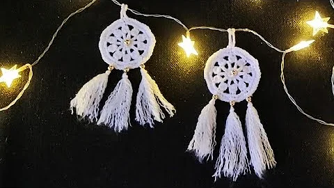 Create Stunning Crochet Dreamcatchers for Christmas