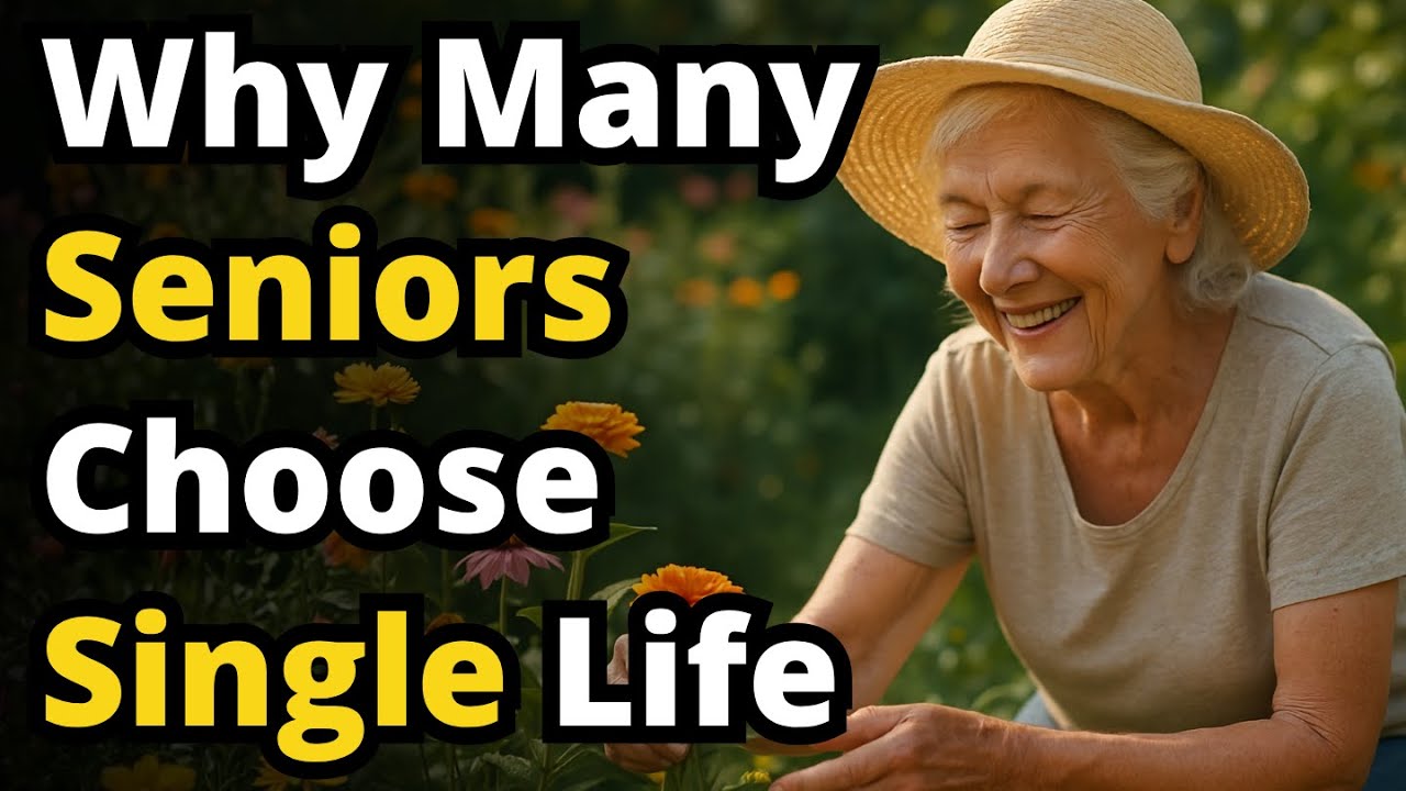 Why Being Single After 70 Can Bring More Peace and Joy Than Marriage