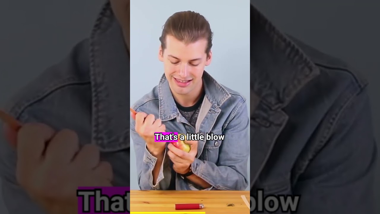 Как сделать яблочную трубку