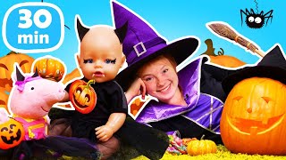 Tolle Spiele für Kinder. Halloween mit Irene und Baby Born. Spielspaß mit Puppen Content
