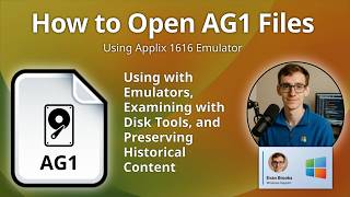 How to Open AG1 Files (Applix 1616 OS Disk Image) How to Open AG1 Files (Applix 1616 OS Disk Image)