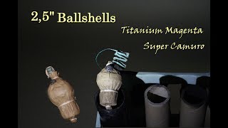 2,5 Ballshells | Super Carmuro & Titanium Magenta