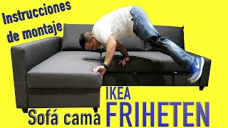 Ikea Friheten Sofá Cama Esquinero Con Almacenaje Instrucciones De Montaje