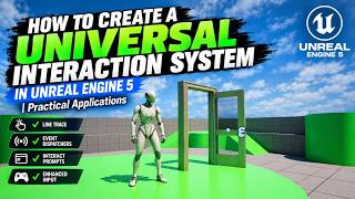 HOW TO CREATE A UNIVERSAL INTERACTION SYSTEM IN UNREAL ENGINE 5 | Practical Applications Update