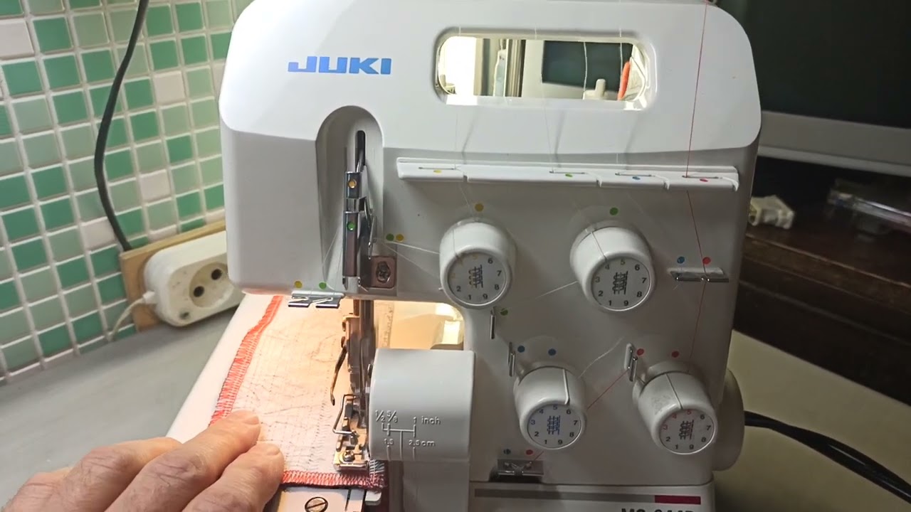 ремонт оверлока Джуки 644-кратко.