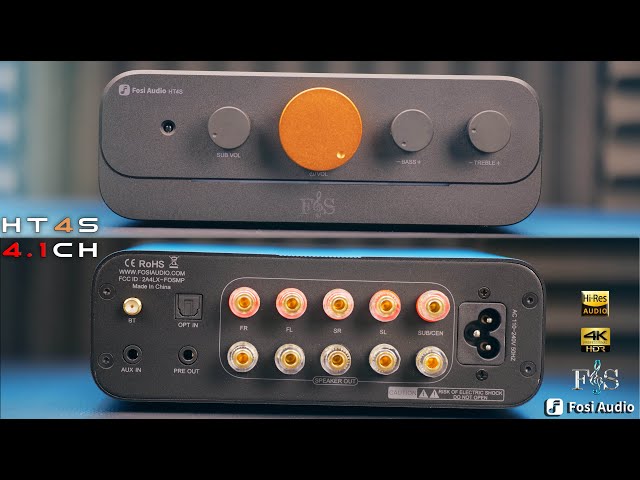HT4S Bluetooth Amplifier for Outdoor 4.1 Speakers - YouTube