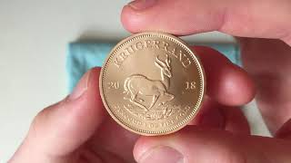 Gold Krugerrand One Ounce Coin 2018 Review!!!