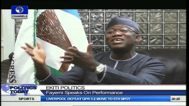 Politics Today:  Kayode Fayemi Speaks On His Futur...