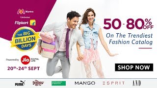 Myntra Celebrates Flipkart's The Big Billion Days! Sale is live, Shop now! screenshot 5