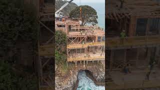 Cliffside Ruin to Oceanfront Luxury: Epic Coastal Home Transformation thankyou for watching ♥️☺️