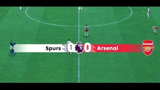Premier League (PL) Tottenham Spurs VS Arsenal : FC24 Simulation