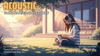 Download Lagu Soft Acoustic Songs 2026 ☕ Relaxing Acoustic Love Songs Playlist | Latest Night English Music 2026 MP3