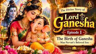 The Divine Story of Lord Ganesha | Episode 1: The Birth of Ganesha — Maa Parvati’s Beloved Son