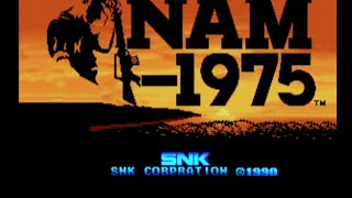 Nam 1975 - Neo Geo Arcade Longplay - SNK 1990