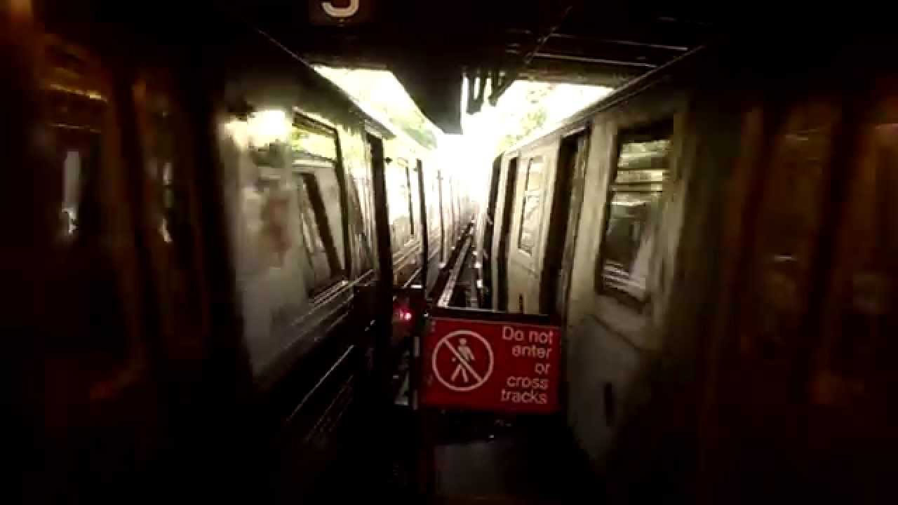 BMT Brighton Line: R160B Siemens Q Train/R68A B Train Depart Newkirk ...