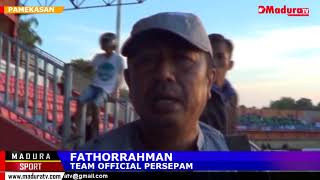 Pertandingan Persepam Vs PSIM Diwarnai Kericuhan Madura TV 15092017