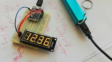 NTP clock on TM1637 led display (12-hour format)