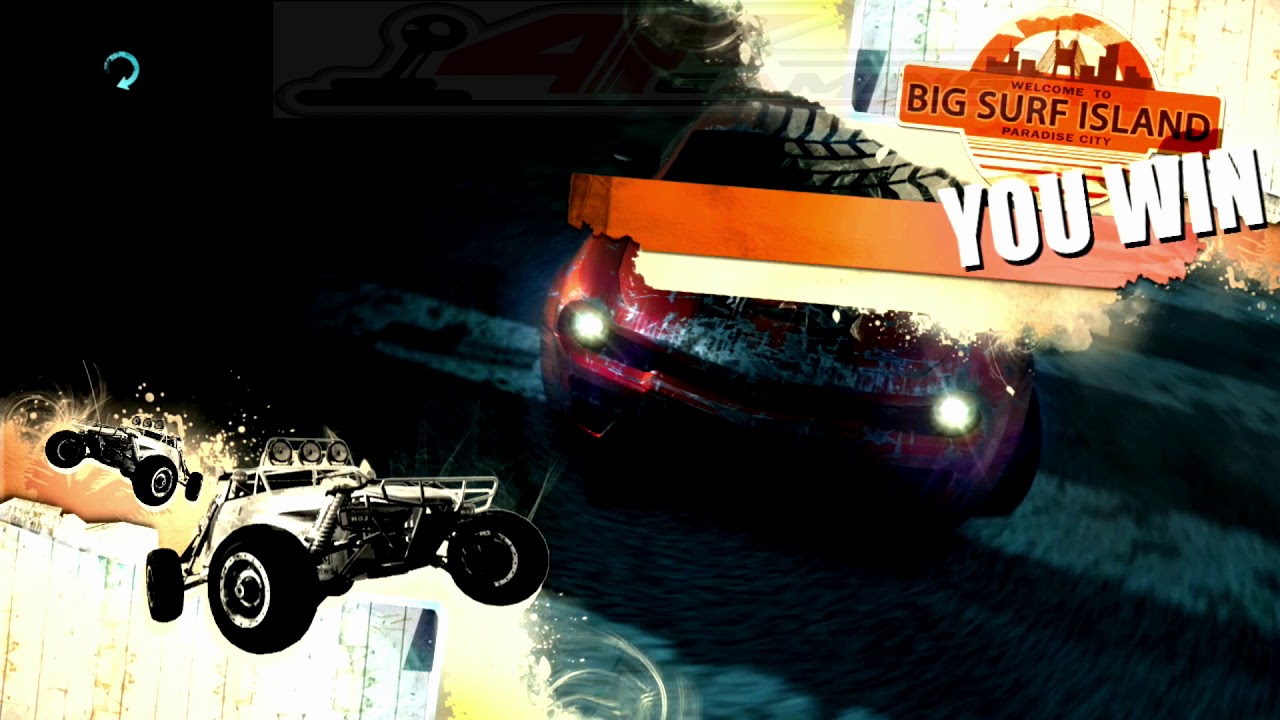 Burnout Paradise - Beat the target score in Stunt Run & Score over 50, 000 in a Stunt Run Trophies