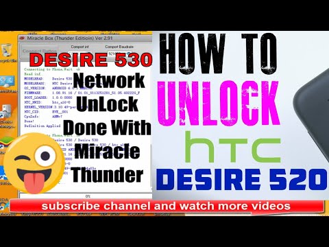 How To Unlock Network HTC Desire 510-512-520-530-550-620-625-626-630-816-820 | gsm indus