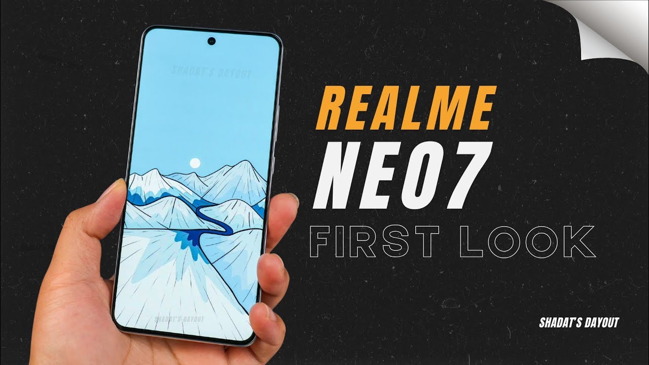 Realme Neo 7 First Look Specs, Price & Launch Date Revealed! 📱