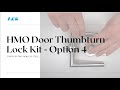 HMO Door Thumbturn Lock Kit - Option 4 - LKS lockandkeyshop.co.uk