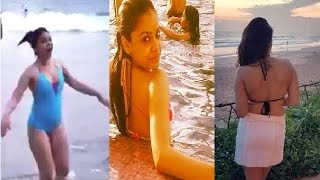 Kapil Sharma की On-screen wife Sumona Chakravarti sexy look in bikini