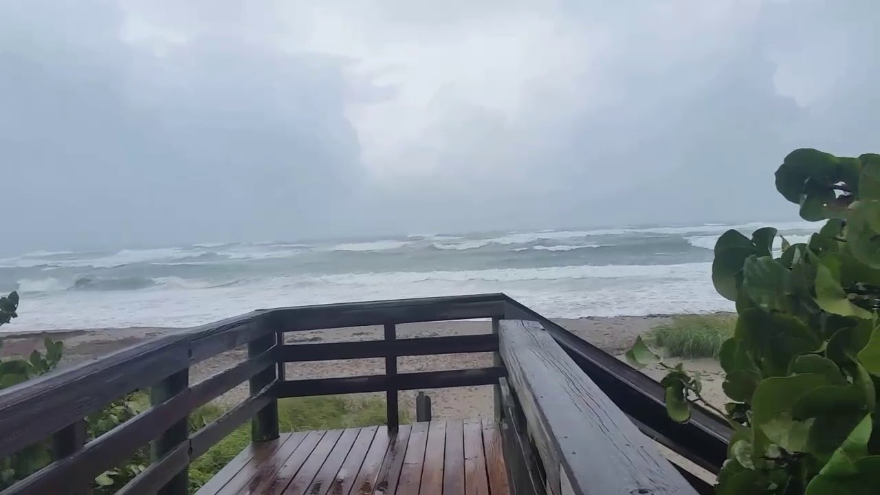 Hurricane Irma Jupiter, FL 9/10 2pm YouTube