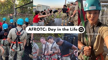 Air Force ROTC Cadet: Day in the life ! Ropes Course + Team Building