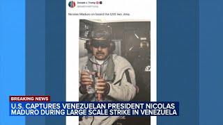US captures Maduro in stunning large-scale strike in Venezuela