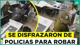 Es Un Procedimiento Delincuentes Simularon Ser Carabineros Para Robar