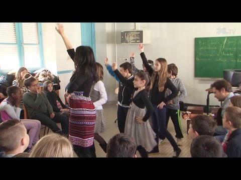 Ateliers Flamenco &agrave; l'&eacute;cole par la compagnie Laura Vital