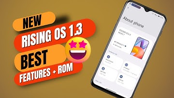 Finally Rising OS 1.3 Dvaraka Android 13 For Redmi 7/Y3|Awesome New Features|Install Now Rising OS|