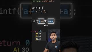 C Programming Tricky Question | a++ * ++a =  🤯