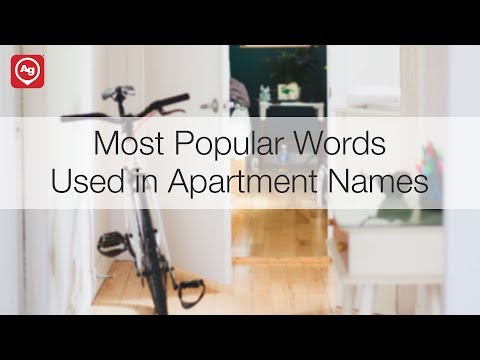 The Most Popular Words In Apartment Names Apartmentguide Com