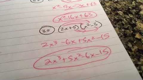 Algebra 1 Quiz 8.1-8.3 Review Video