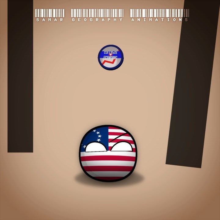 America’s GDP Growth | Inspired By @Wahyu1039 | Spooky - #countryballs #edit
