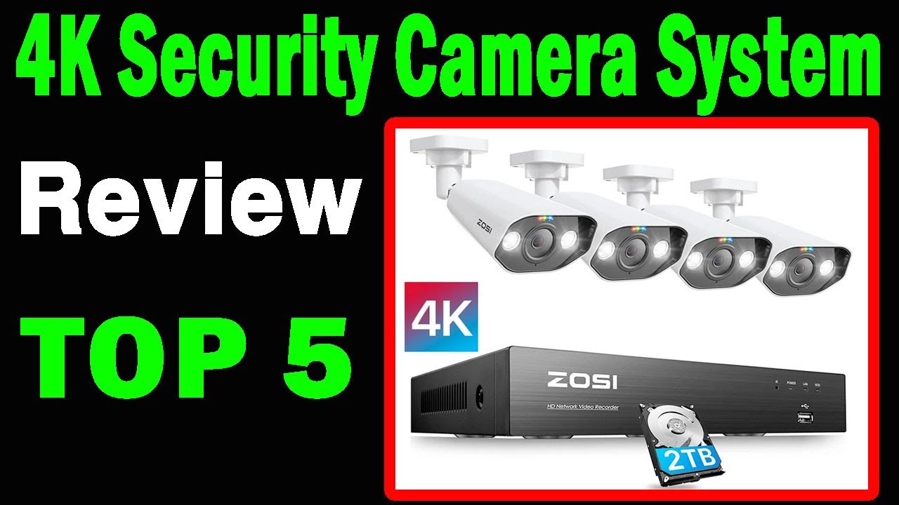 Top 5 Best 4K Security Camera System On 2025 - YouTube