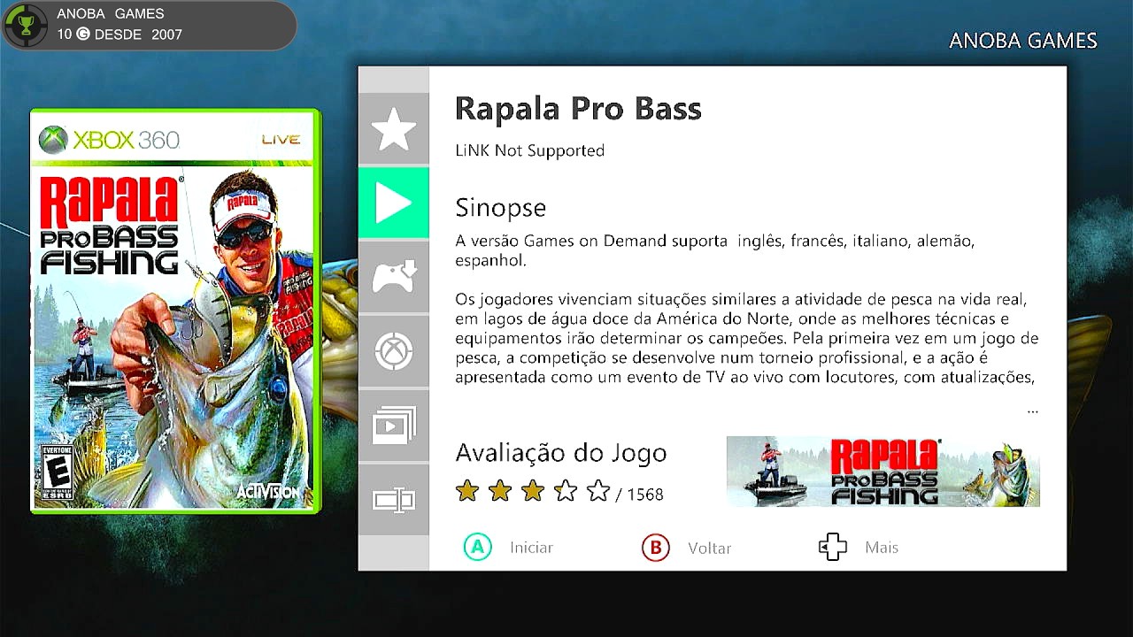 Rapala Pro Bass Fishing (Xbox 360)