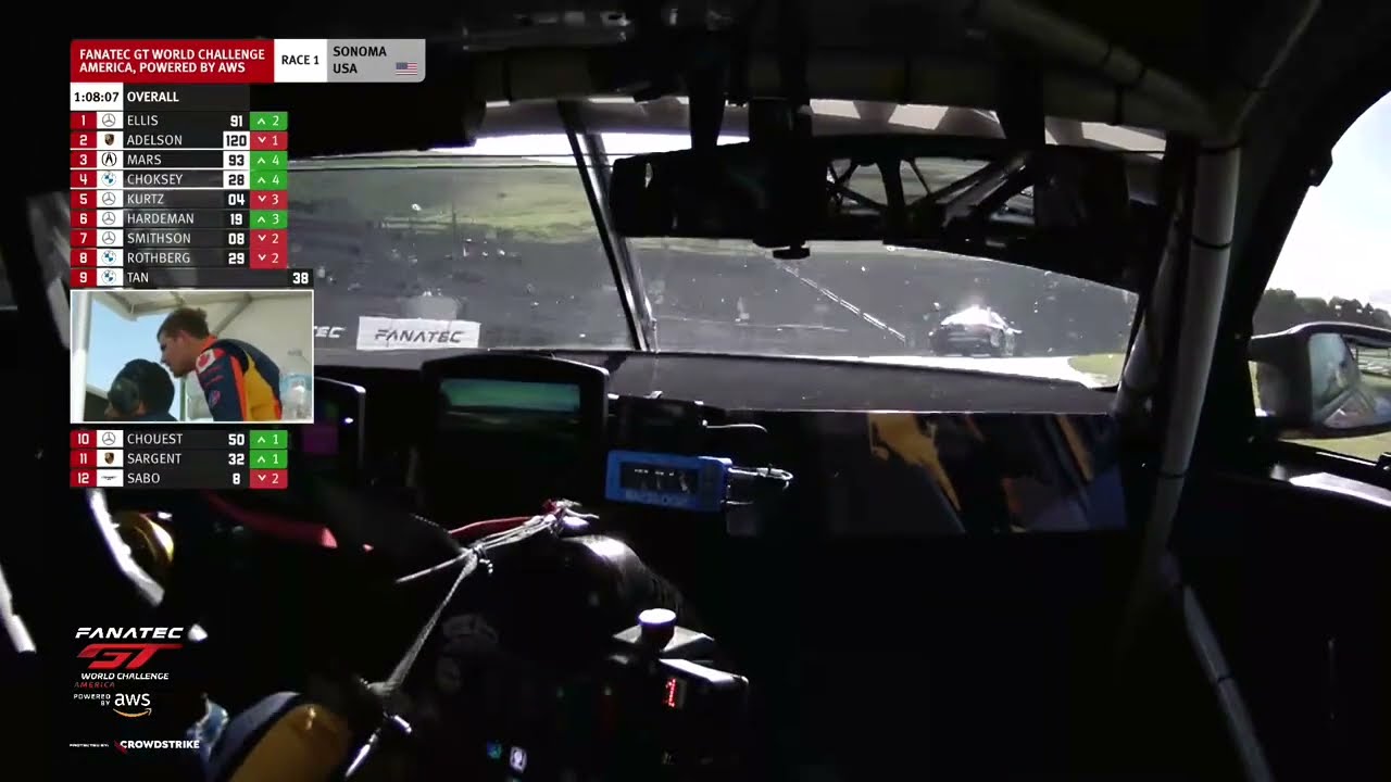 Great HANDS from Sam Tan! | Sonoma Raceway | GT World Challenge America 2024