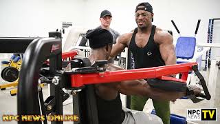 NPC NEWS ONLINE 2022 ROAD TO THE OLYMPIA – George Brown &amp; Emanual Hunter Training Video