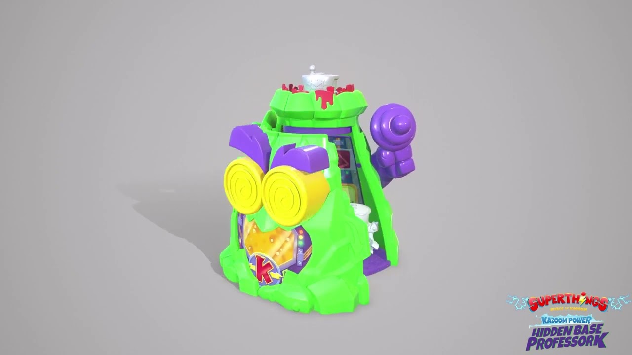SuperThings Professor K Hidden Base Concept