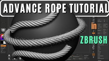 ADVANCE Rope IMM Curve Brush Tutorial in ZBRUSH