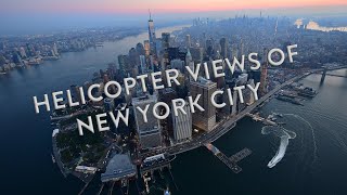 Helicopter Video Views of New York City