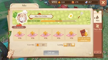 Nấu Ăn Trong Gia Viên - Nguyên Liệu Các Món Ăn Cấp 1+ (Laplace M)