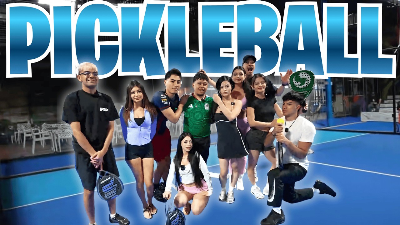 Benjy Chavez and Wendy Ortiz were teammmates in in PICKLE BALL! | ft. Evelyn Ortiz, N3on + MORE!