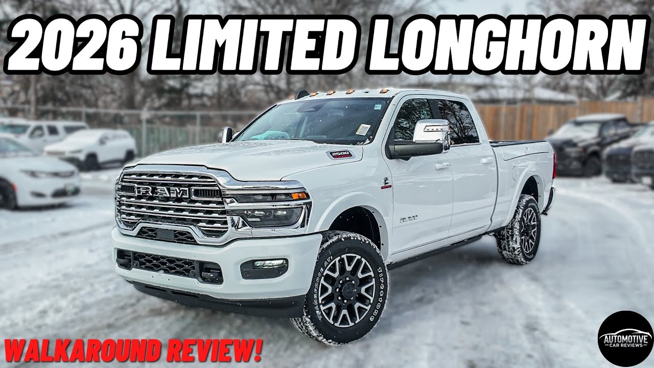 2026 RAM 2500 LIMITED LONGHORN! | *Full Walkaround Review* | The BEST HD Truck?!
