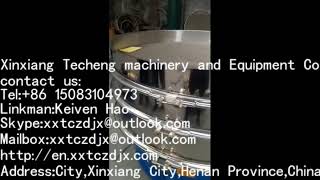 Multi-layer stainless steel electric rotary build material vibrating sieve