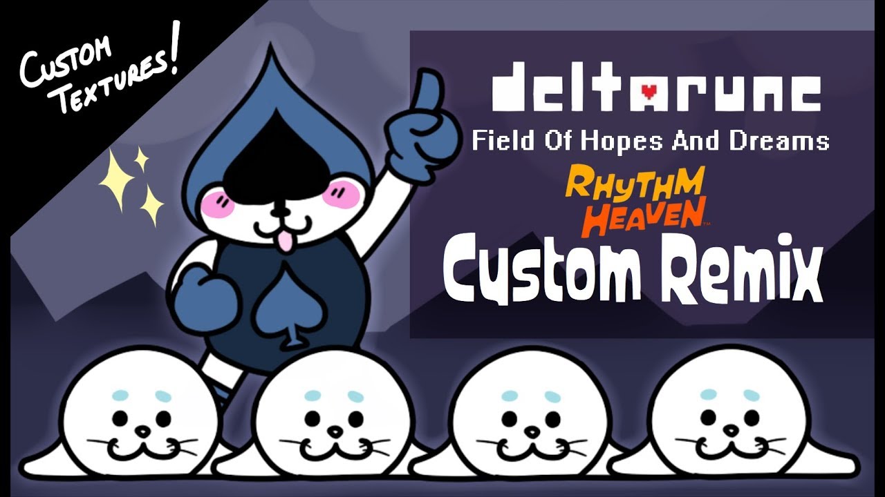 Rhythm Heaven Custom Remix | Field Of Hopes And Dreams - DELTARUNE